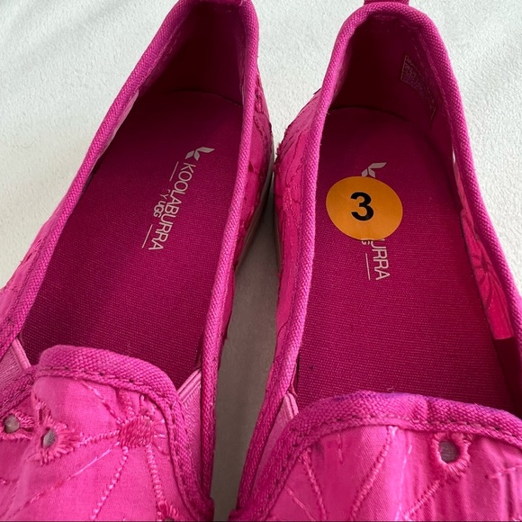 Koolaburra by Ugg Amiah Floral Slip-On Sneaker Girls Size 3 - Picture 12 of 16